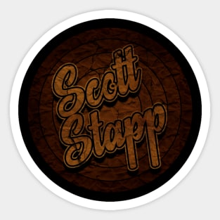 Circle Retro Scott Stapp Sticker